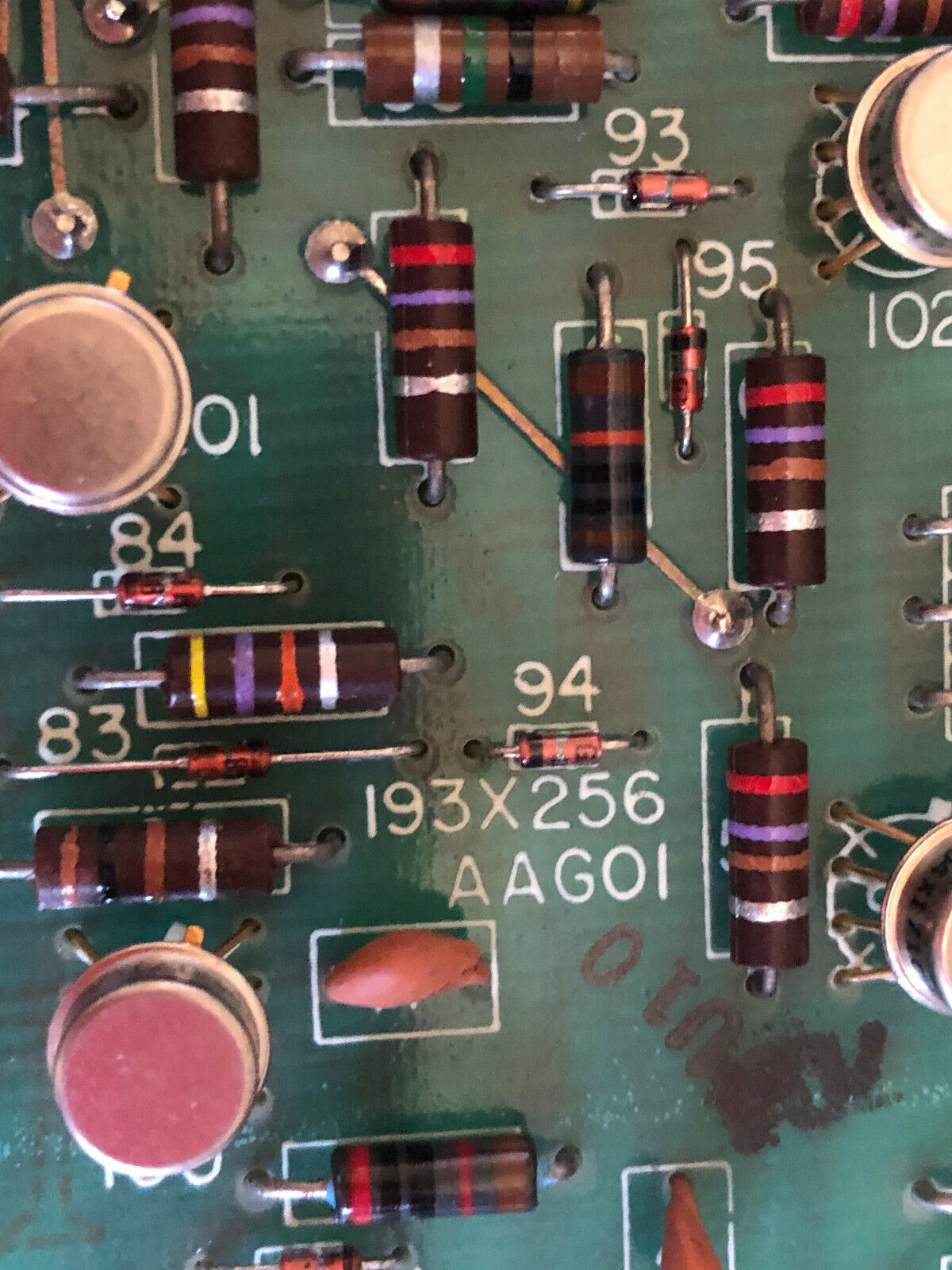 New General Electric 193X-256Aag01 Amplifier Card,193X-256Aagoi,193X256 Aag01,Cy