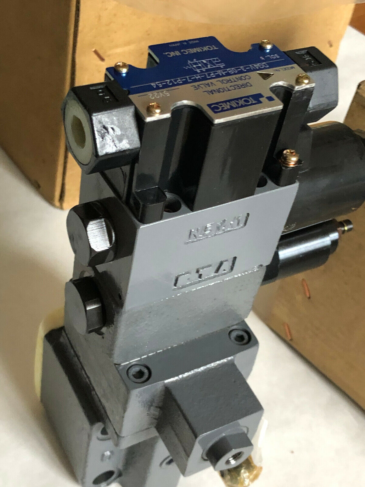 Tokimec Tcg50-03-Fe-P7-H-15 Sh,Dg4v-3-0B-M-P7-H-7-P12-54,Tgmsl-3-L-50 Valve,Ex