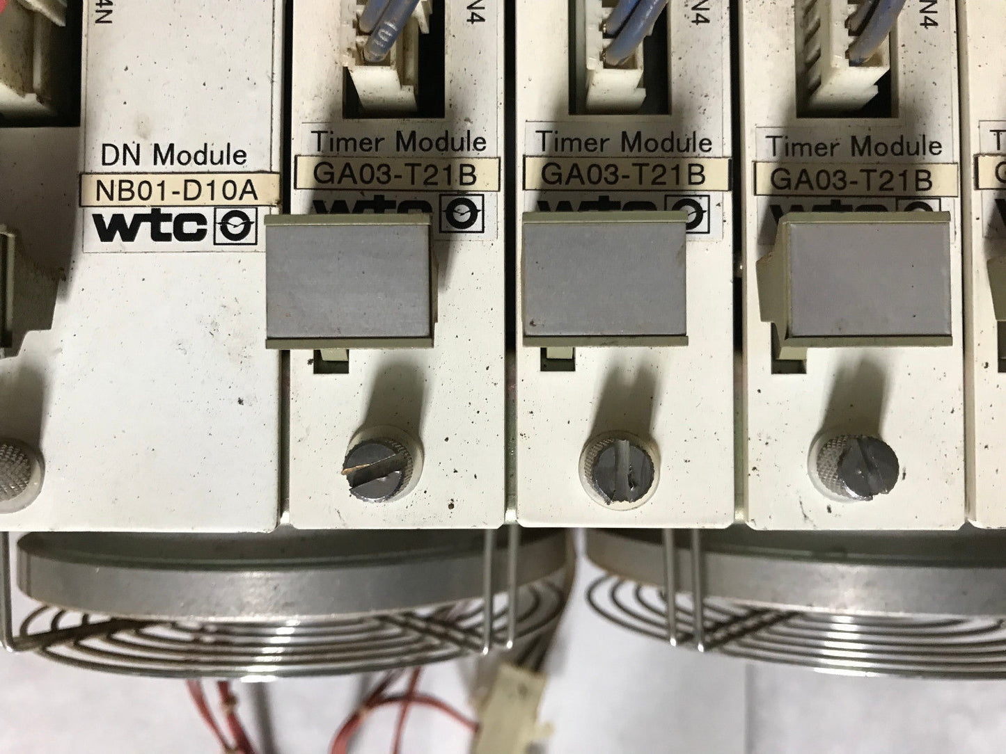 Wtc Mr01-P22a Power Module,Nb01-D10a,Ga03-T21b Timer Module,Dn Module,Aa