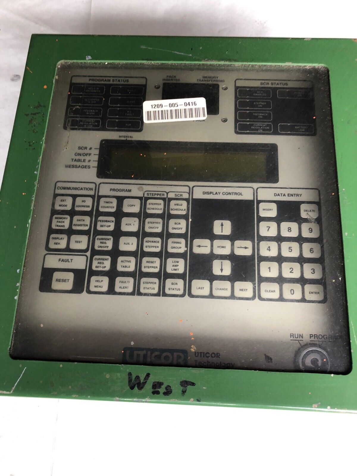 Uticor Technology 58273 Controller,Rs-232C,Rs-422,120 V,Cl