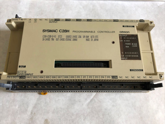 Omron Sysmac C28h Programmable Controller Omron C28h-C5dr-D-V1,C28h-Crot-D-V1,Ct