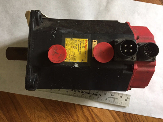 Fanuc A06b-0501-B004 Ac Servo Motor,Fanuc 10, 144 V,3 Phase,Rpm 2000,Av