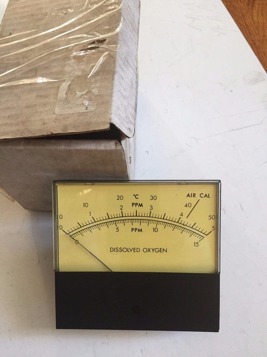 Leeds & Northrup 04701Aafaxx  Meter Panel Mount Dissolved Oxygen, Pn024737,Cw