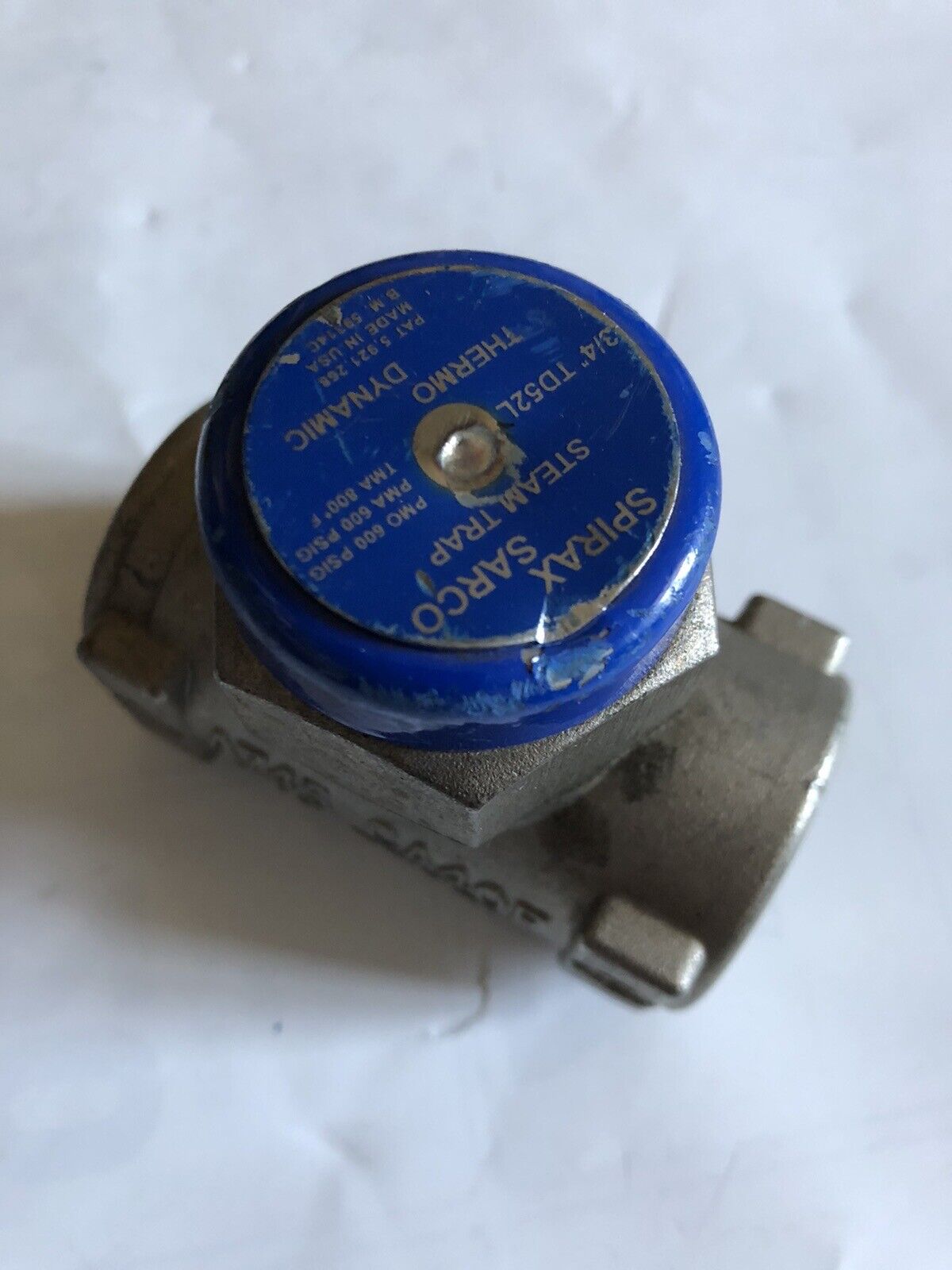 New 3/4" Td52l Spirax Sarco,B.M. 59314C Cool-Blue Thermo-Dynamic Steam Trap,Aa