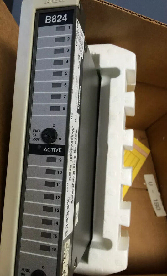 New Schneider 16Point True High 24Vdc B824,Aeg As-B824-100 Rev A,As-B824-016,By