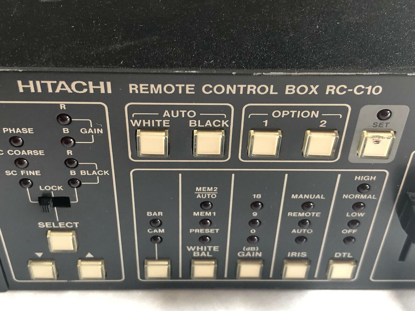 Hitachi Ru-C10 Camera Remote Control Box Rc-C10,Dd