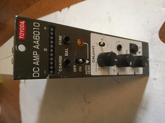 Toyoda Aa6010 Jtekt Measuring Unit,Dc Amp Aa6010,Ae