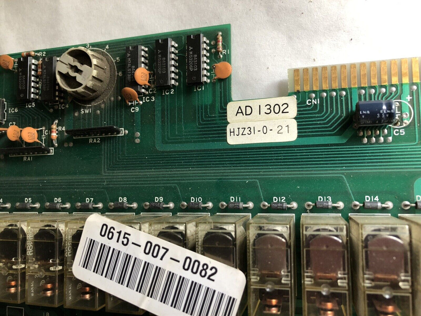Sanyko Ad1302 Digital Output Card,Dc24v 2A Max,Kel 7010-020-160 4518,Tc