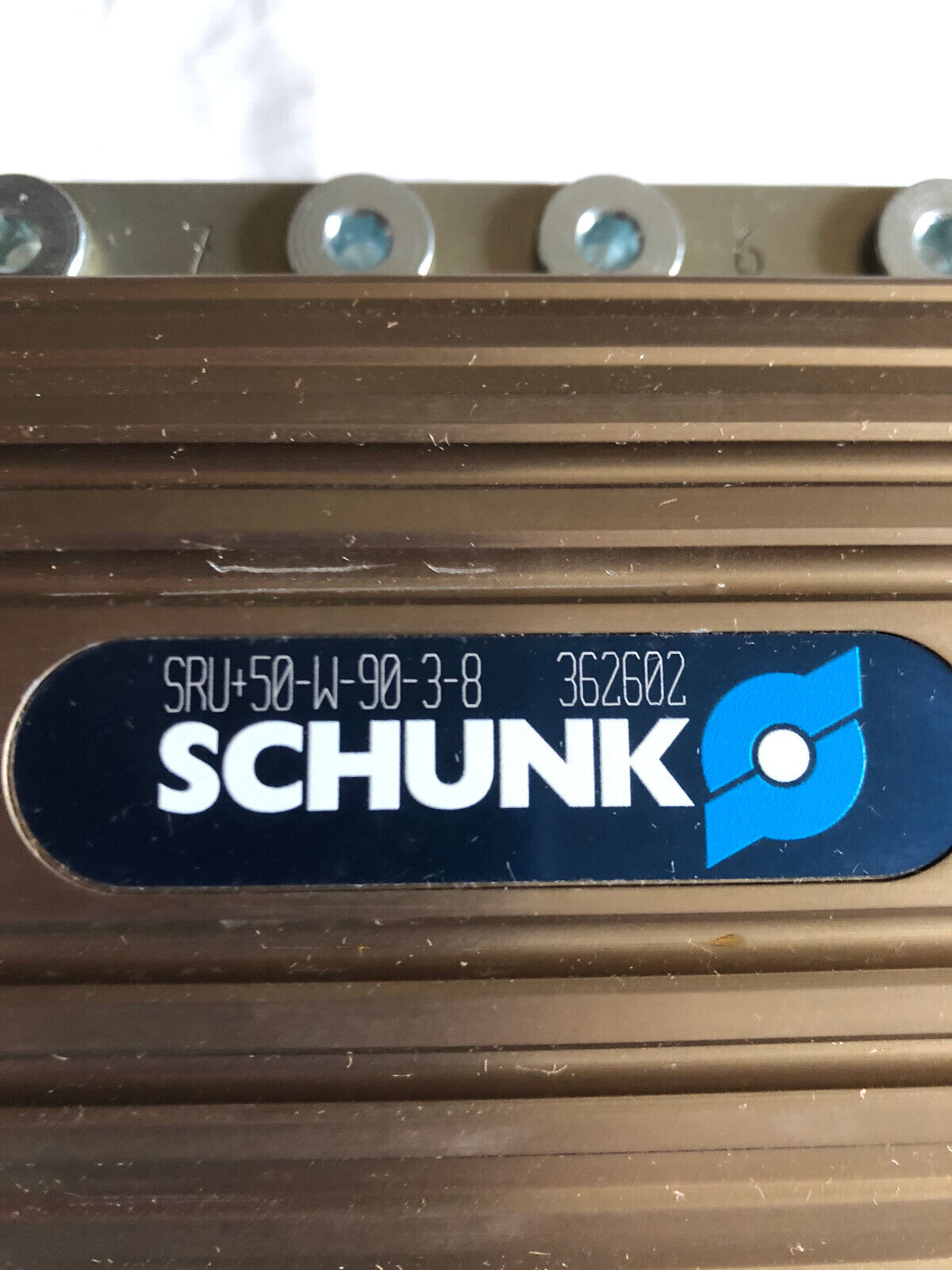 New Schunk Sru+50-W-90-3-8 Universal Swivel Unit. 362602,Bl