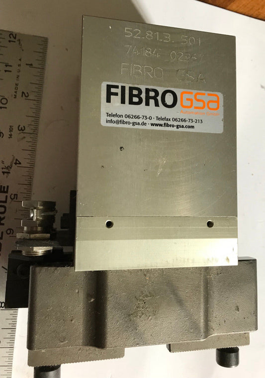 New Fibro Gsa 52.81.3.501 Pneumatic Robotic Gripper 74184 02367,Em