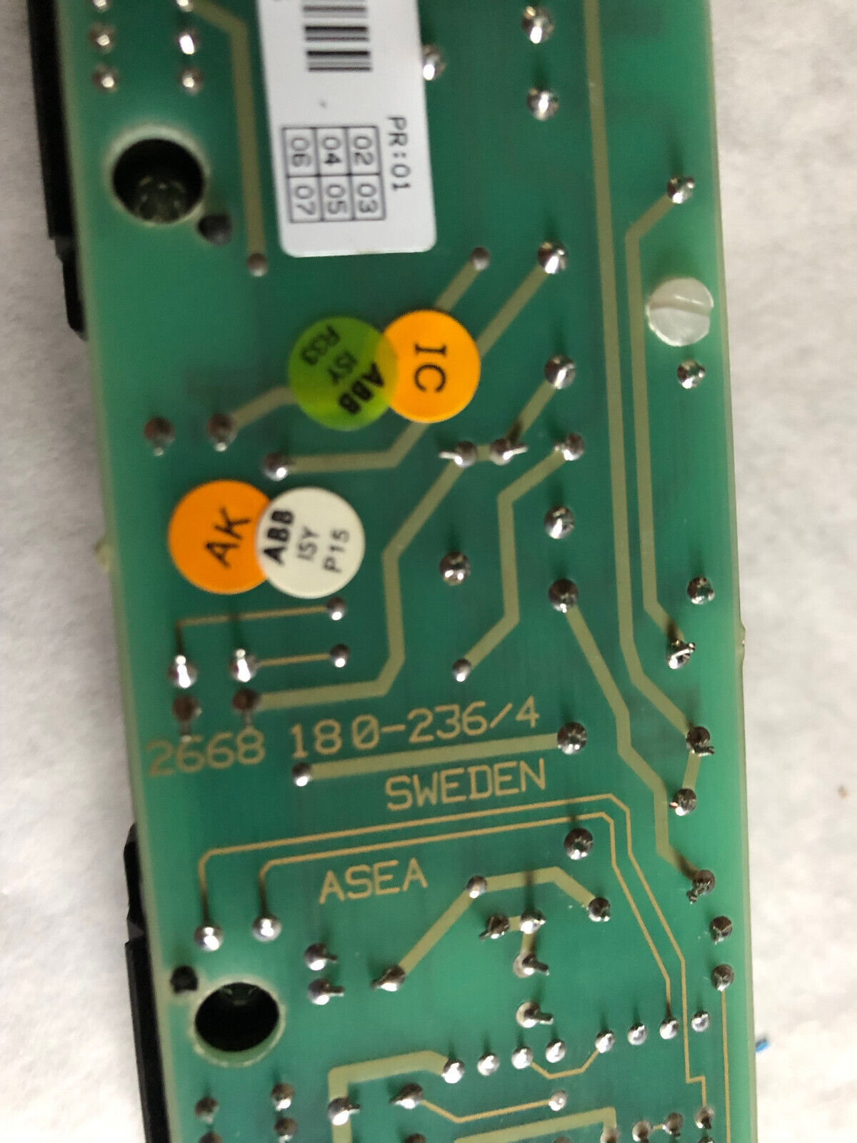 New Abb Asea 2668 180-236/4 Digital Output Module,57160001-Cg,Sweden,Se9731c,Eb