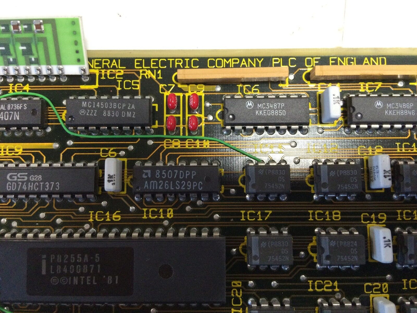 Iop 8263 General Electric 8213D1sr, 8213D1 Converteam Processor 8263-4164,Cg