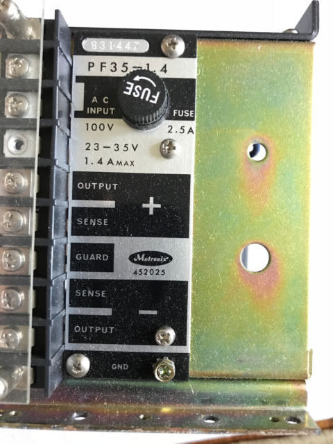 Metronix Pf35-1.4,452025 Pf35-1.4 ,23-35Vdc Power Supply,Es