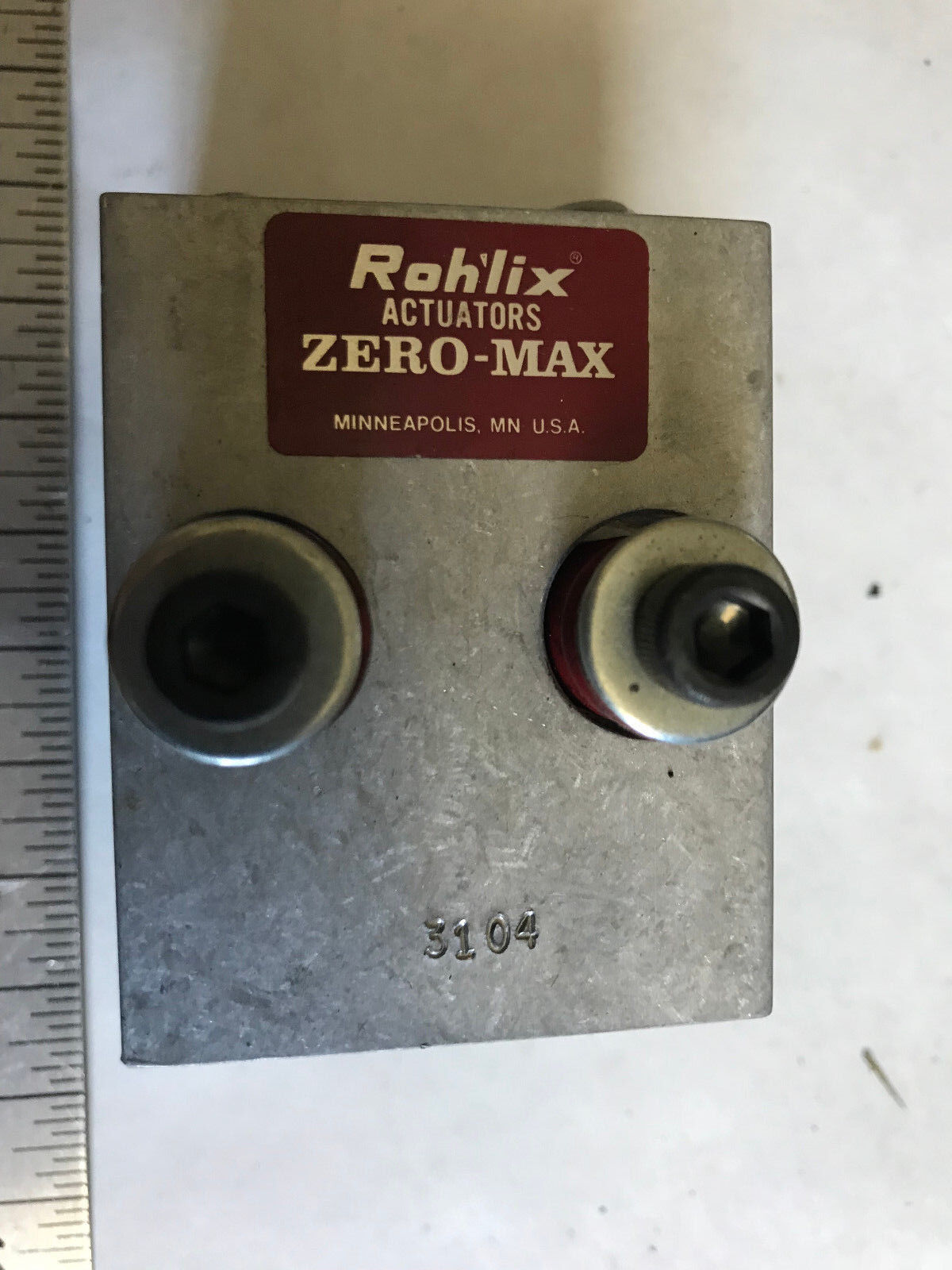 New Roh'lix Zero-Max Linear Actuators Rohlix  3104   3,272,021,Zero-Max 3104,Ae