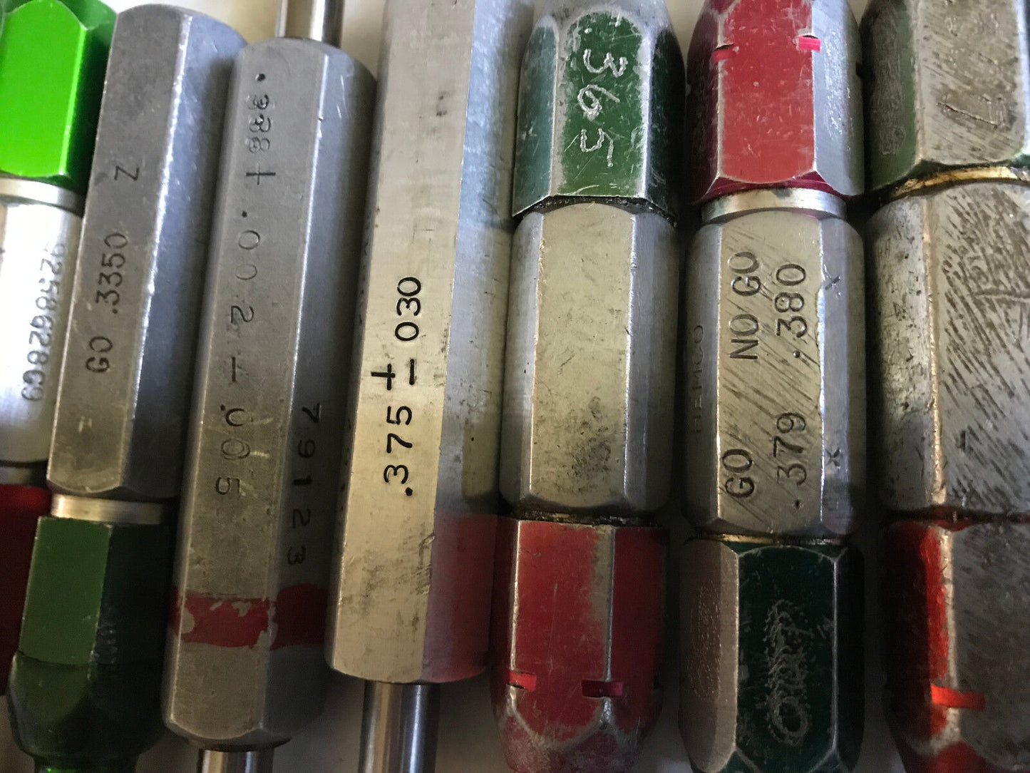 Lot Plug Gage Go Nogo Van Keuren .303,306,3081,311,318,3031,310,319,3031,365,Es