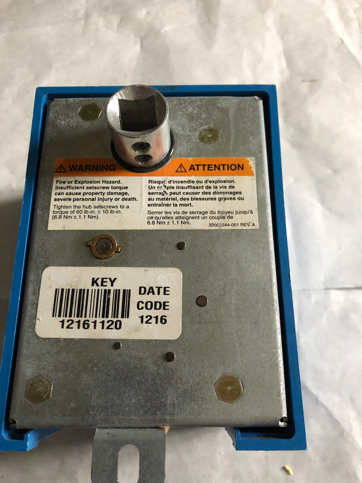 Cleaver Brooks 945-00229 Direct Coupled Rotary Actuator Same As Ml7999a2001,Am