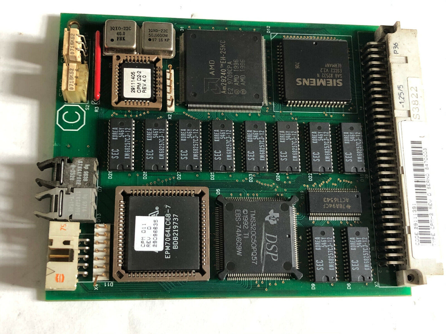 Abb Cpm-2 Rev,D  Rocessor 3Bfs 120 2909 2419,  29111391,Cf