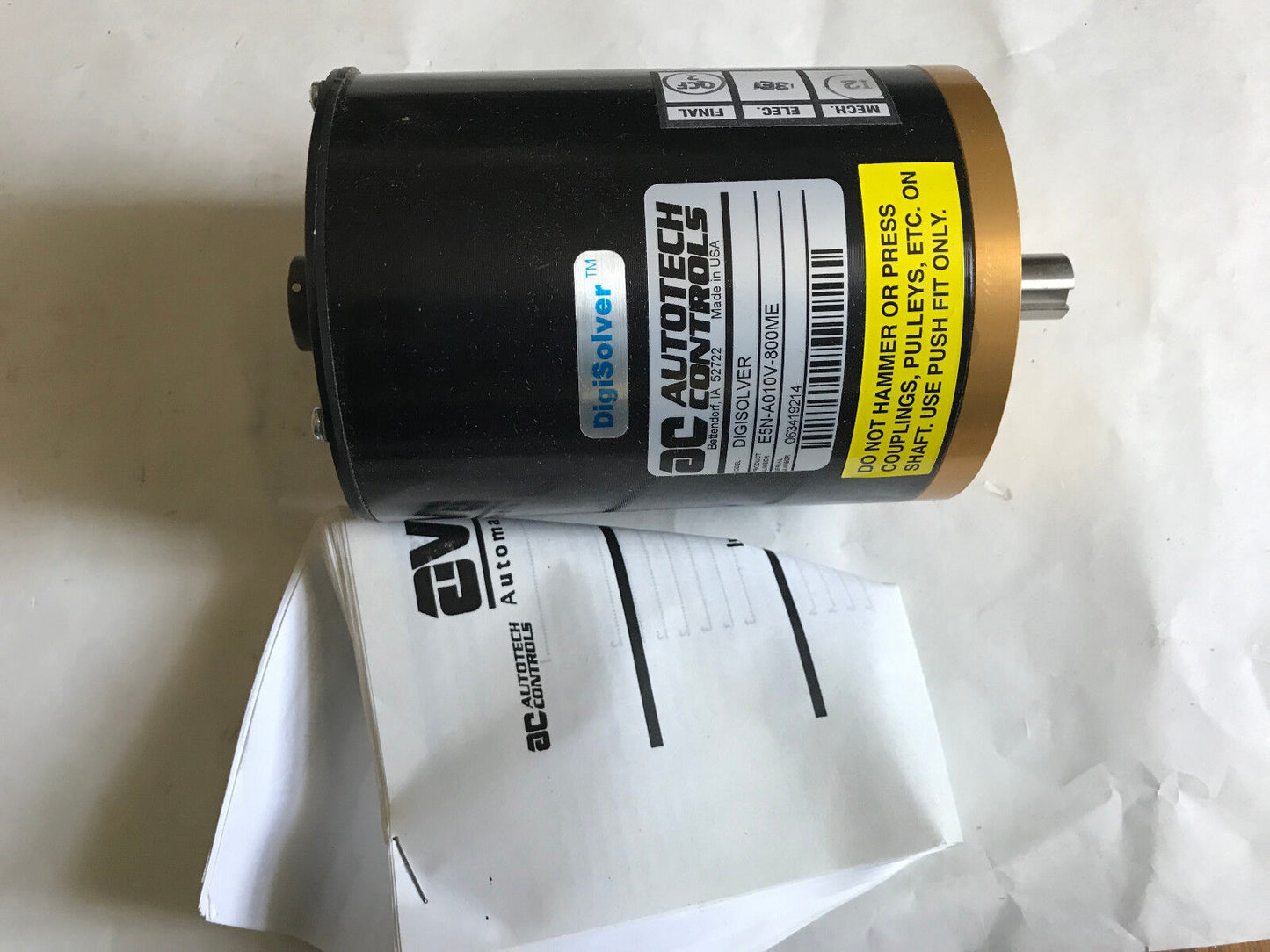 New Autotech Controls E5n-A010v-800Me Digisolver Encoder Motor E5na010v800me,Sr