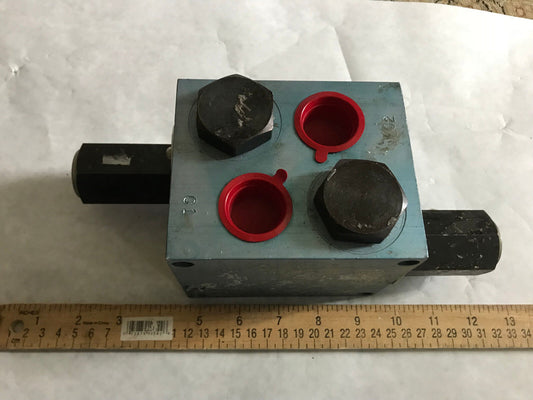 Racine Fh9-Lebh-T08,Racine Bosch Valve Block Fh9-Lebh-T08 1"Npt 4 Ports,Eo