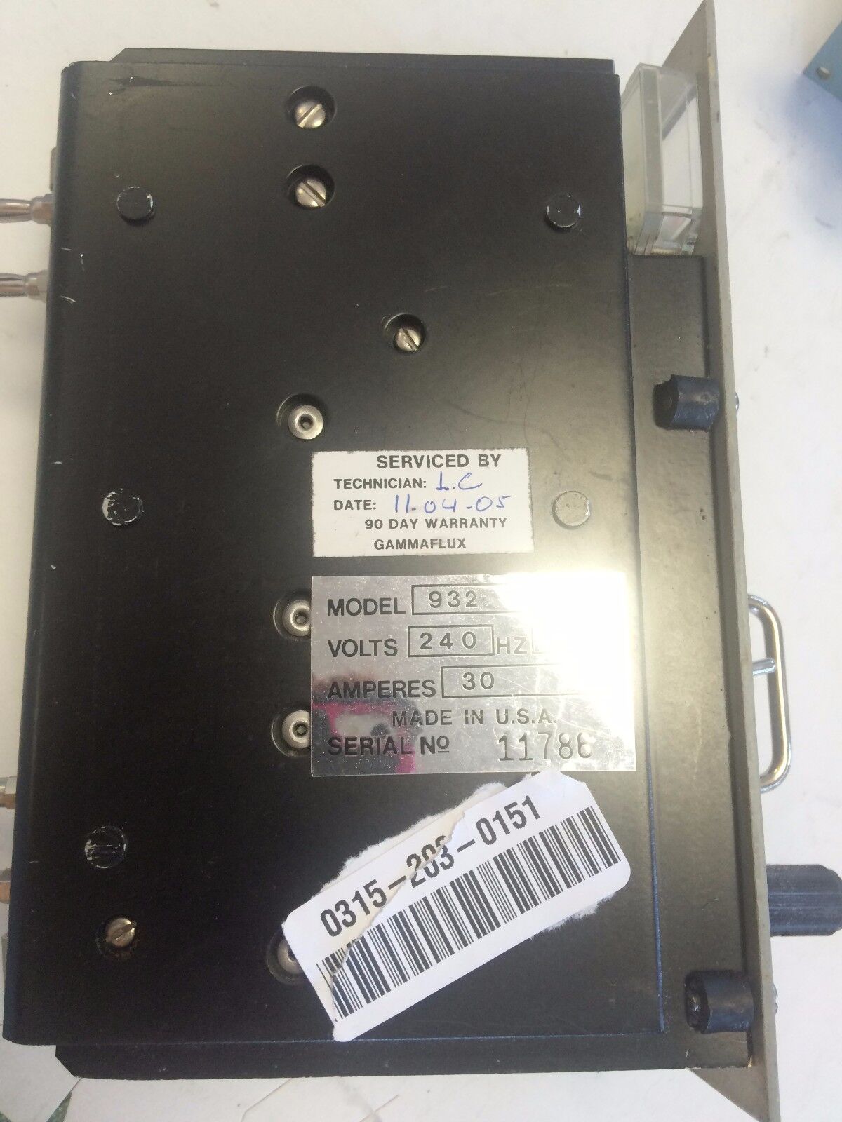 Gammaflux 932 Single Zone Temperature Control Gfx-A932-03D,Dd