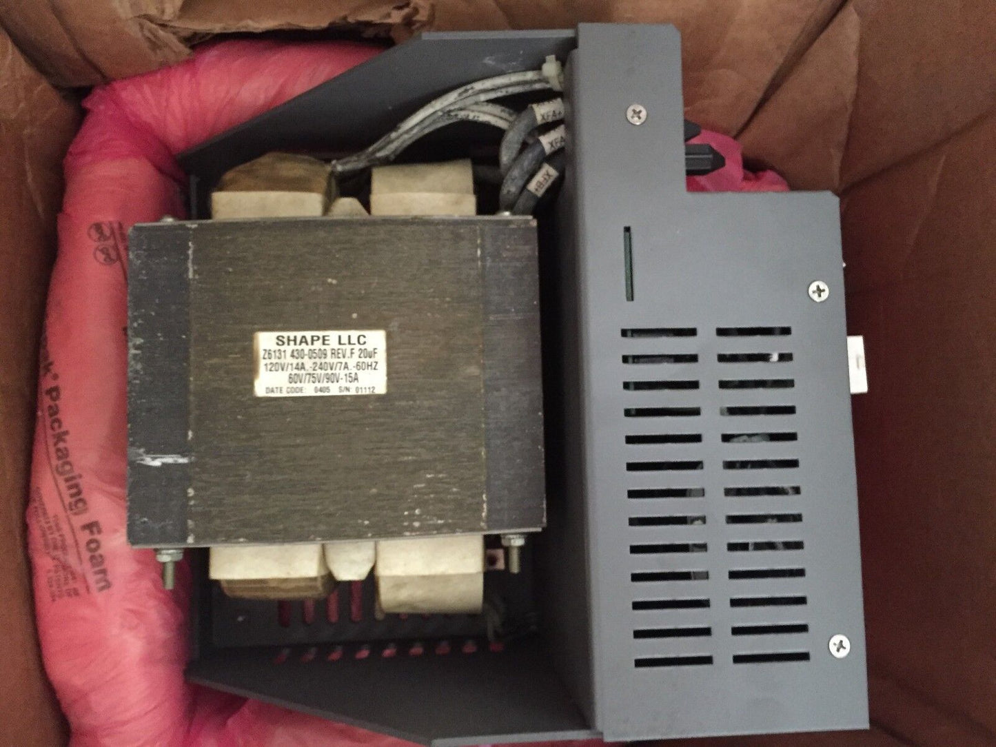 New Apc Ctsptm90156120 Transformer Module Power Supply 240V 60Hz 22Amp,Ck