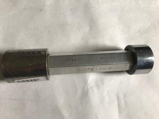 Van Keuren Plug Gage Go 1.6258 No Go 1.6264 ,Ej