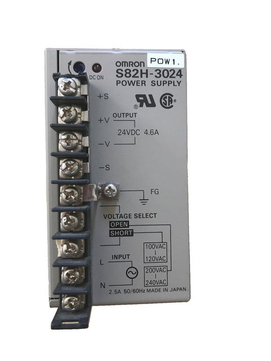 Omron S82h-3024 Power Supply S82h3024 0873F 2.5A, Room5