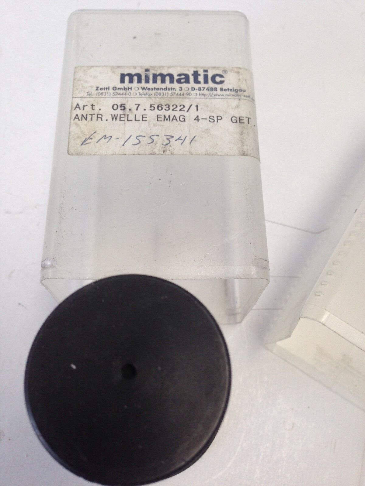 New Mimatic 05.7.56322/1 Antr.Welle 4-Sp Tooling Adapter,Drive Shaft Shank,Dl