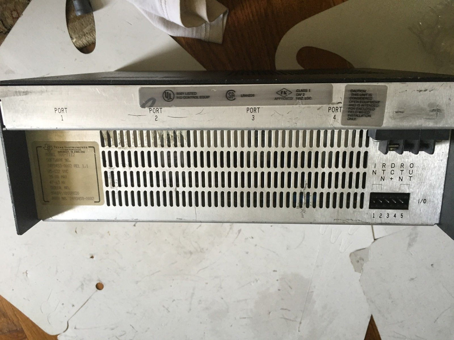 Texas 500-7112,2493453-0002 Network Adapter Tiway I,Siemens 500-7112,Unilink,Eb