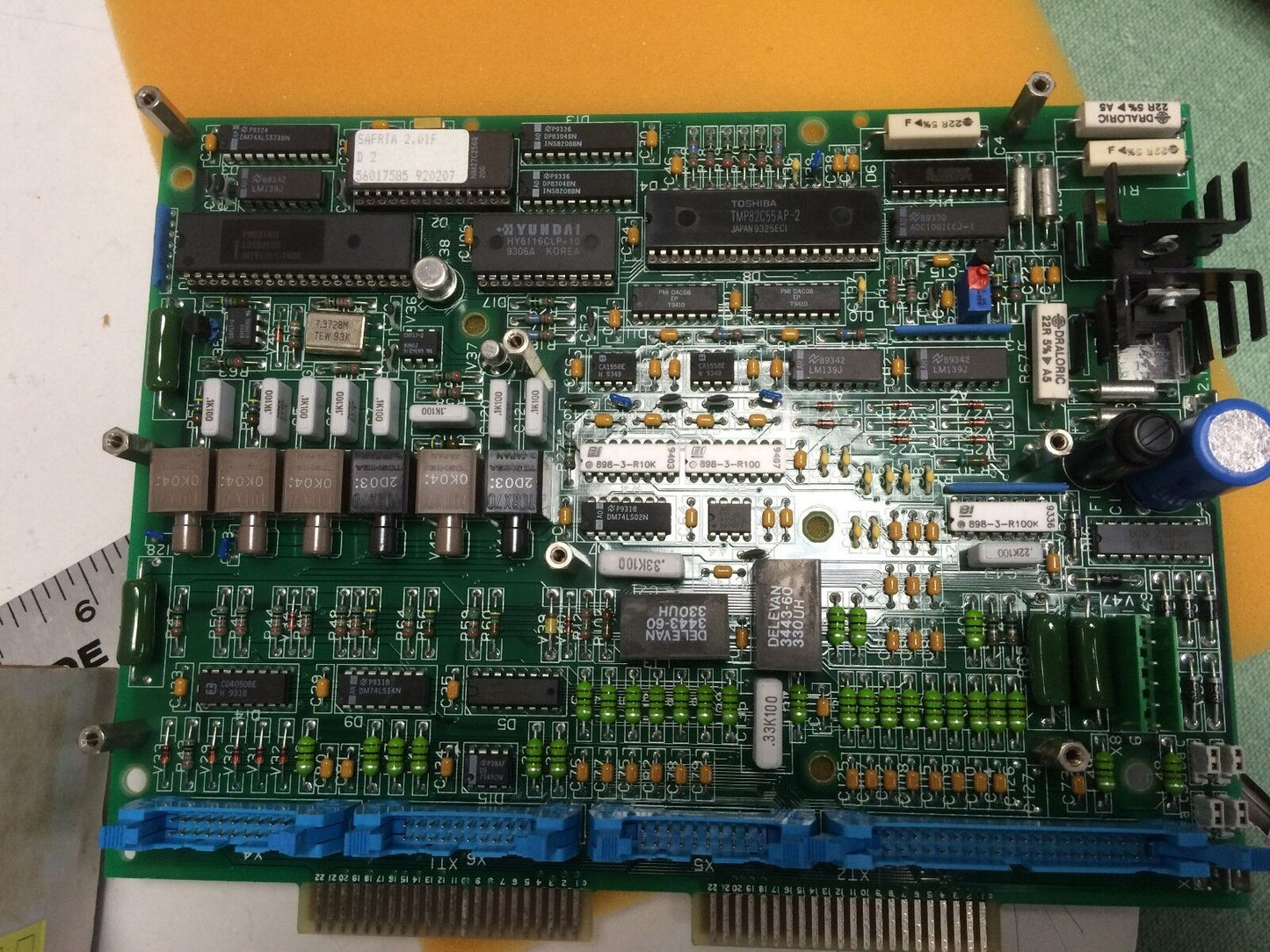 New Asea Brown Boveri Connection Board 58096067 Qj 940610,Abb Saft 163 Ioc,Bf