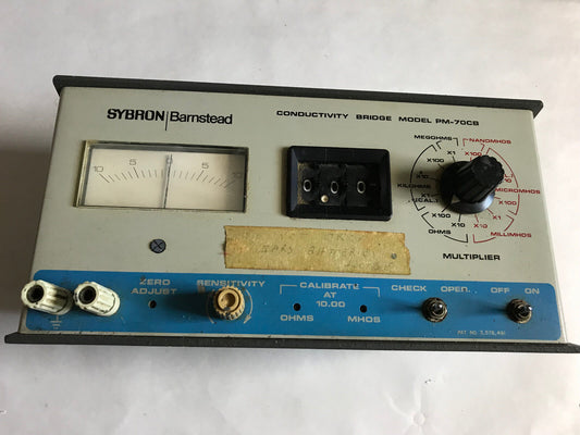Sybron Pm-70Cb Barnstead Pm-70Cb Conductivity Bridge,Pm70cb ,Sh