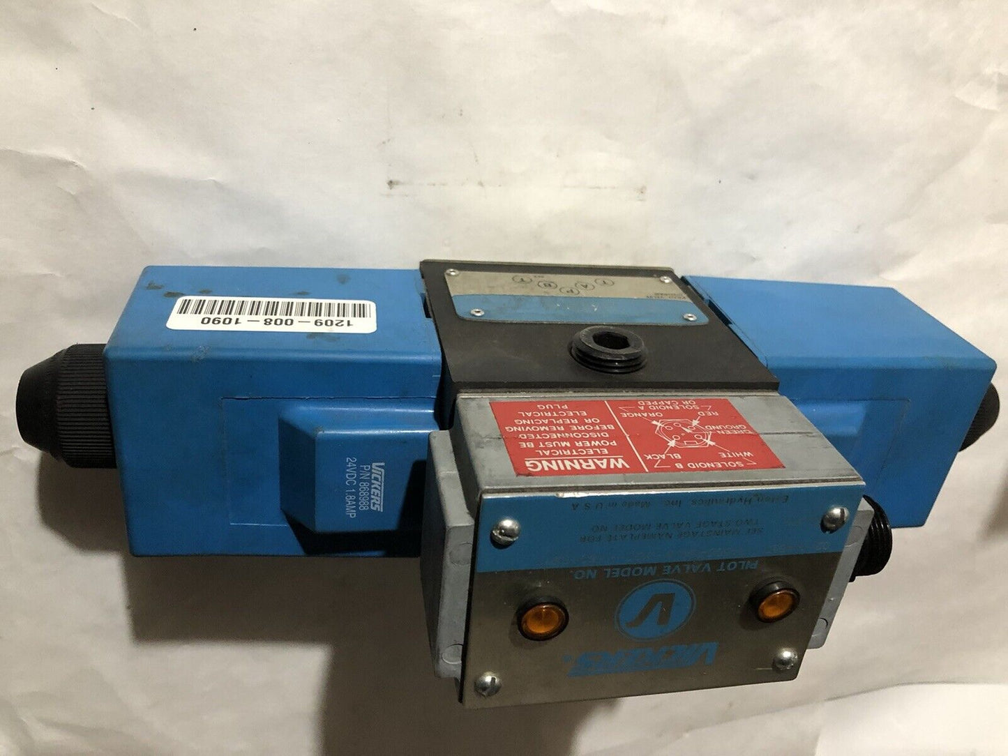 Vickers Pa5dg4s4lw-012C-H-60-S471 Hydraulic Pilot Valve,24 Vdc 868988 1.8A,Tn