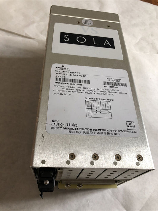 Emerson Sh30-4Ws-0Z,Sola Sh30-4Ws-0Z Power Supply,73-941-90341,73-941-90341,Br