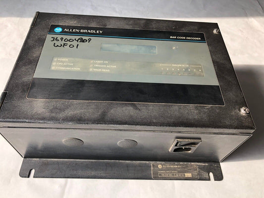 Allen Bradley 369004909 Wf01,2755-Ds1a-B2,2755-Ds1a Bar Code Decoder,Cf