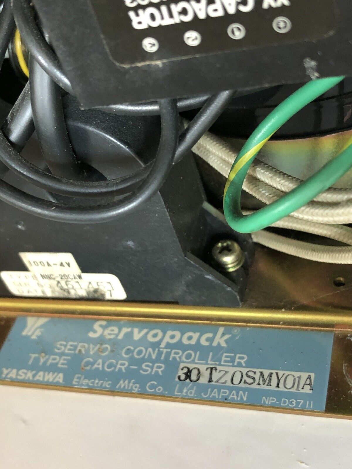 Yaskawa Cacr-Sr 30Tz0smy01a,Cacr-Sr-30,Jasp-Tzi01b Servopack Servo,Cacr-Sr Tz,Ch