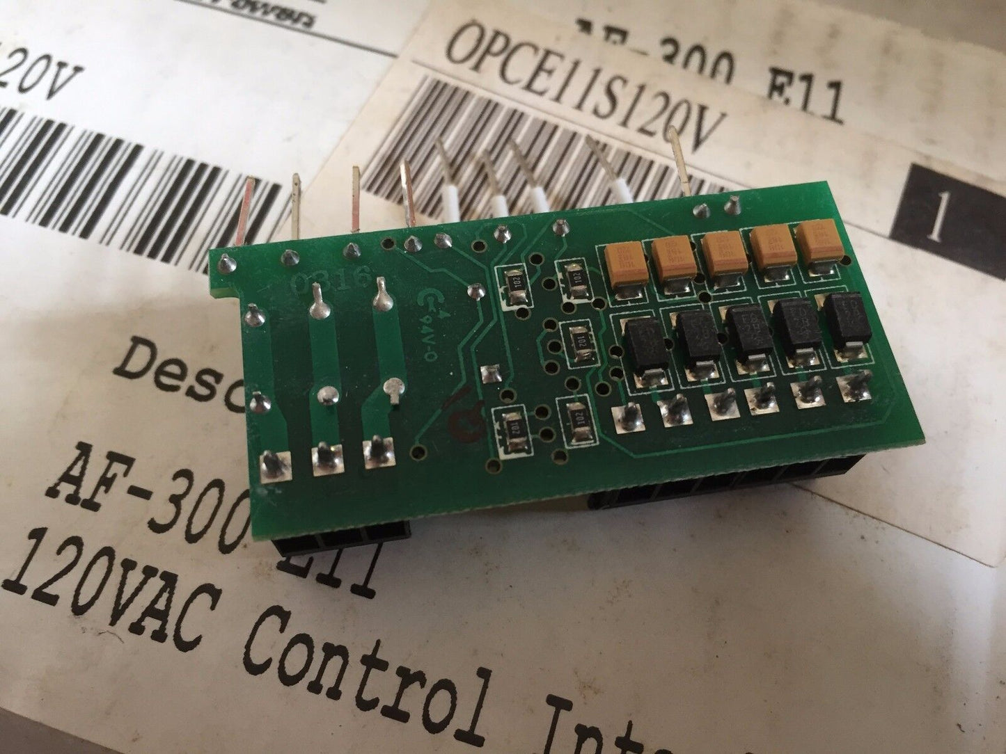 New Ge Opc-E11s-120V,Fuji Af-300 E11 120Vac Control Interface Relay,Az