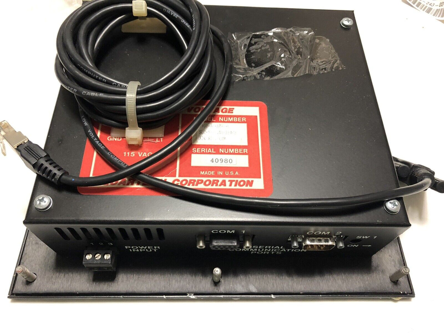Quartech 9900-Ac-Ab-0-0 Slc-500 32K Operator Interface Panel,Ey
