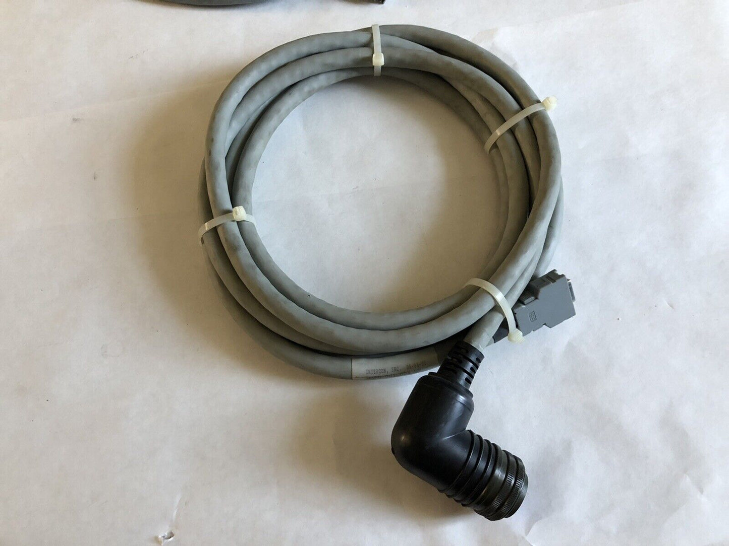 New Intercon Robotic/Machine Cable Assembly Cordset Gmpg-001-004 Hf,Unitronic,Ev