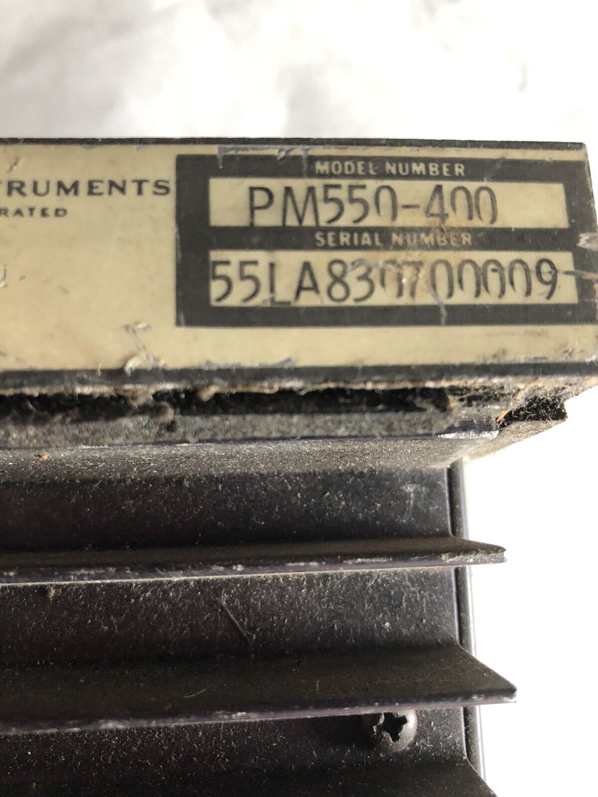 Texas Instruments  Pm 550-400,Texas Pm 550 400,Cf,Cl