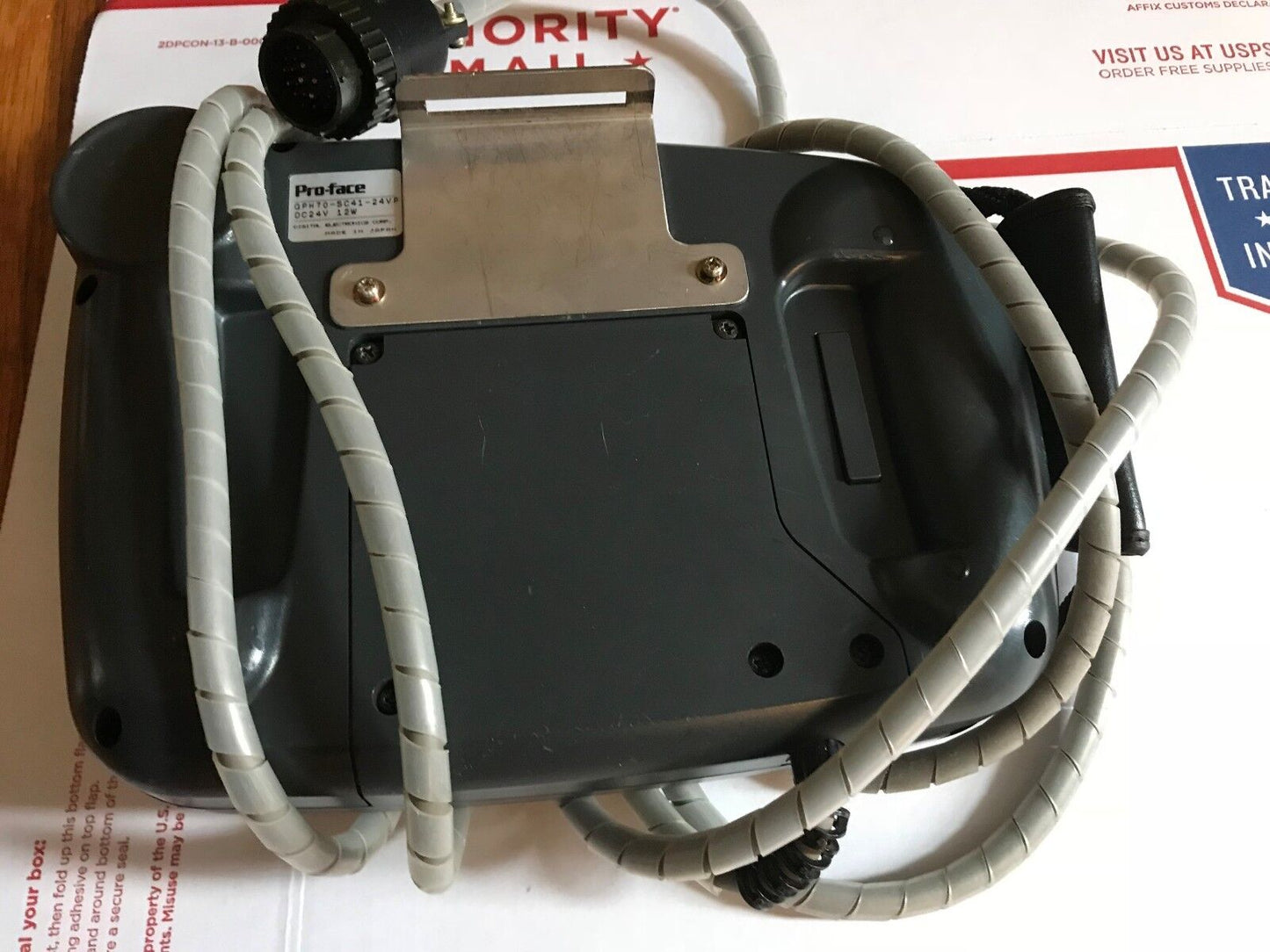 Pro-Face Gph70-Sc41-24Vp Teach Pendant,Pro-Face Dc24v 12W Pendant,Eh