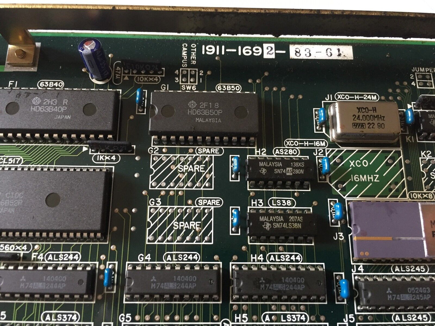Okuma E4809-045-106-F Opus-5000Ii Crpii-C ,1911-1692-83-61 Board,Fg