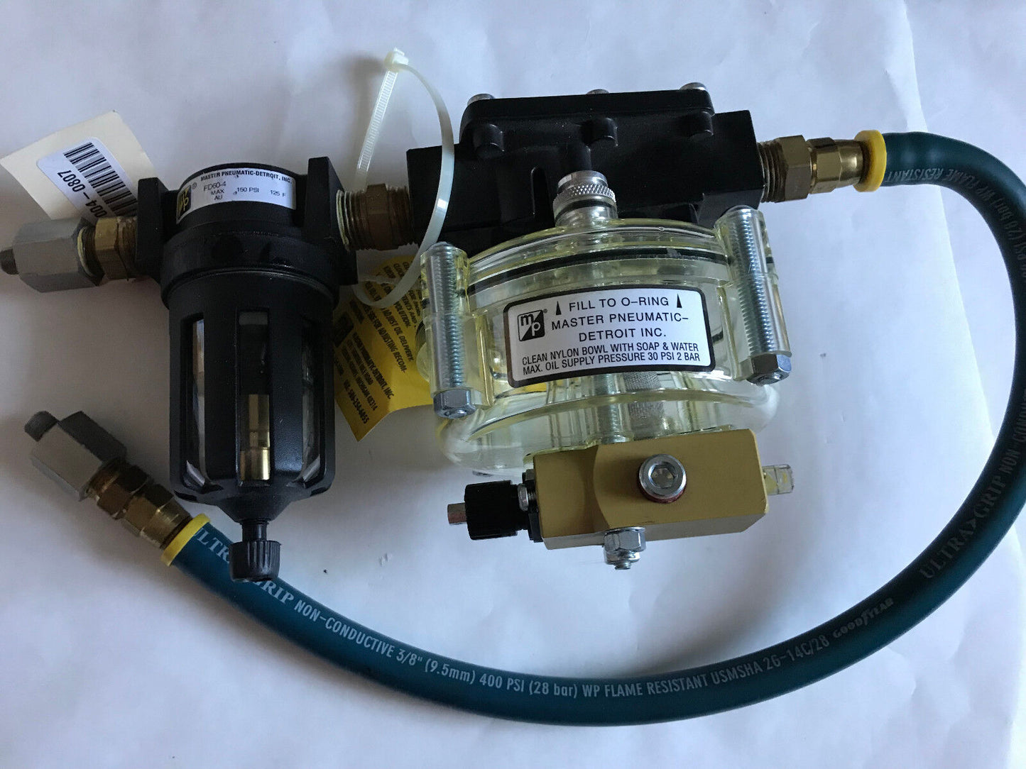Mp D64041 Master Pneumatic Downstream Pneumatic Lubicator & Filter Mp Fd60-4,Et