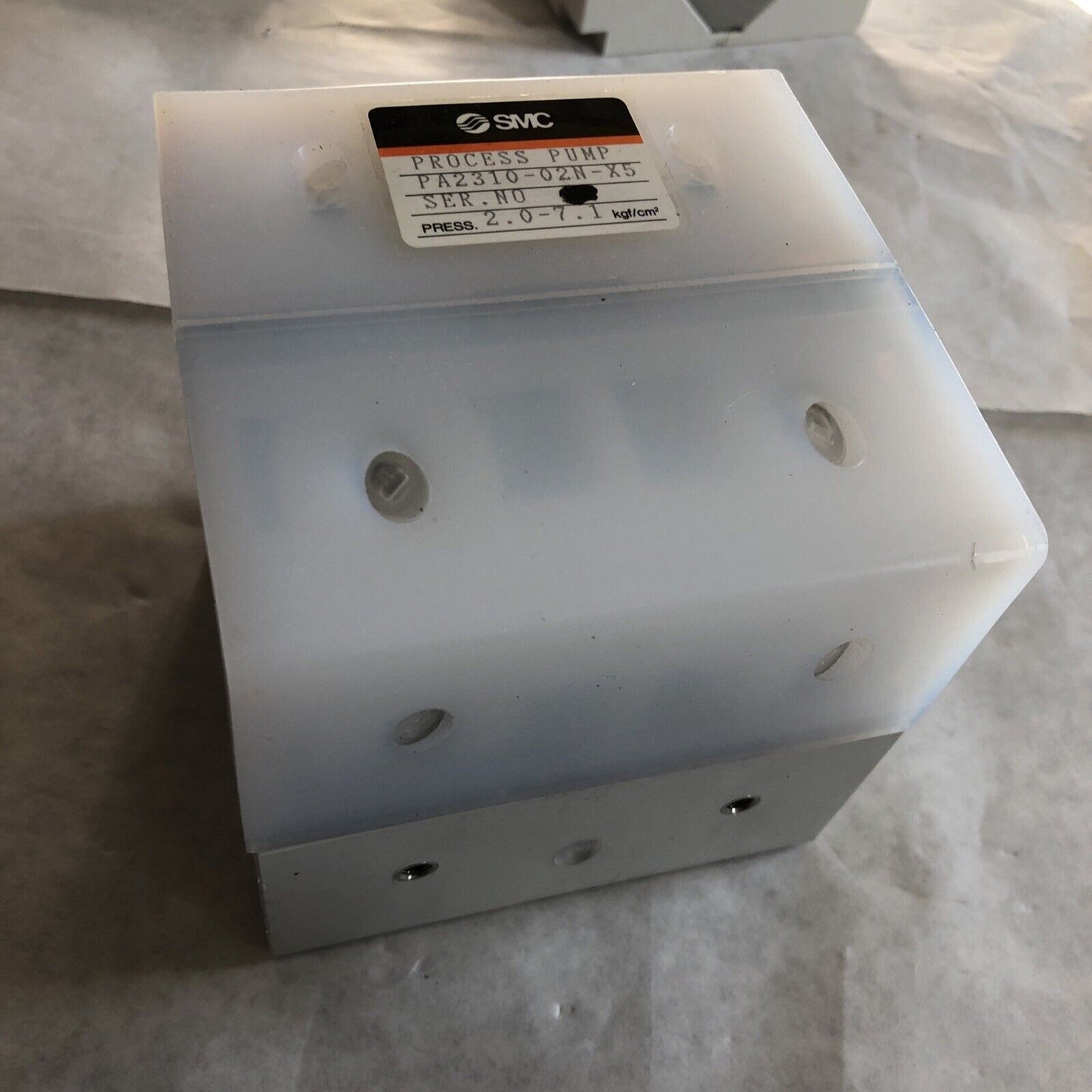 Smc Pa2310-02N-X5 Process Pump,Ee