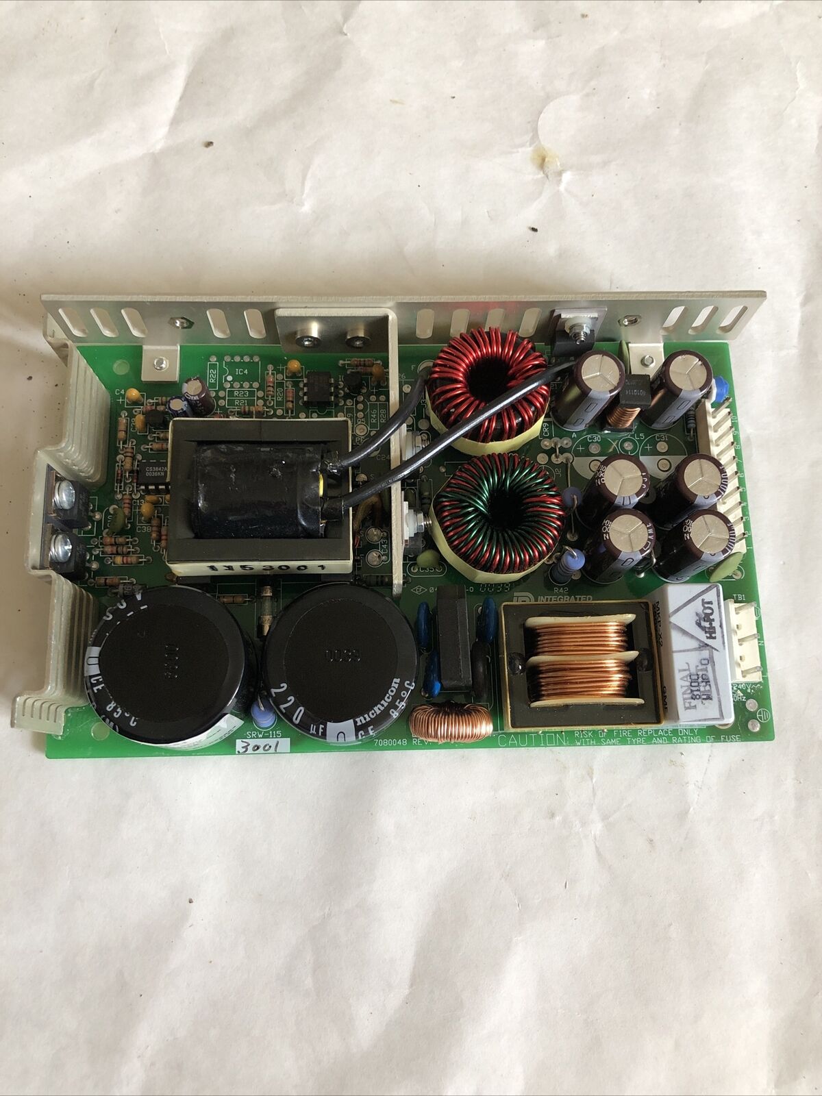 New Ipd 7080048 Rev.9, Srw-115-3001 Power Supply Board 115W,7080048-9,Dg