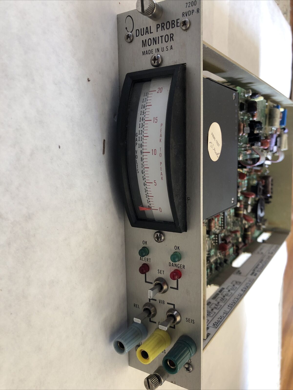 Bently Nevada 7200 Rvdp-R,Dula Probe Monitor 72564-0209-Xxxx-010115, Bz
