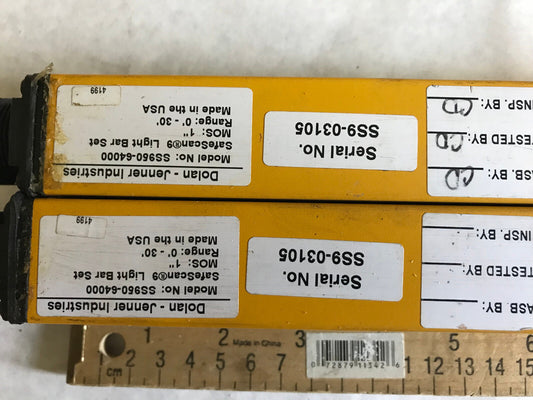 Dolan-Jenner Ss950-64000 Safety Light System Transmitter Receiver Safescan,Ta