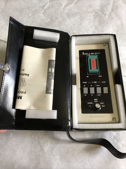 New Mitsubishi K6wue P-Rom Writer Programmable Controller W/Case,Fm