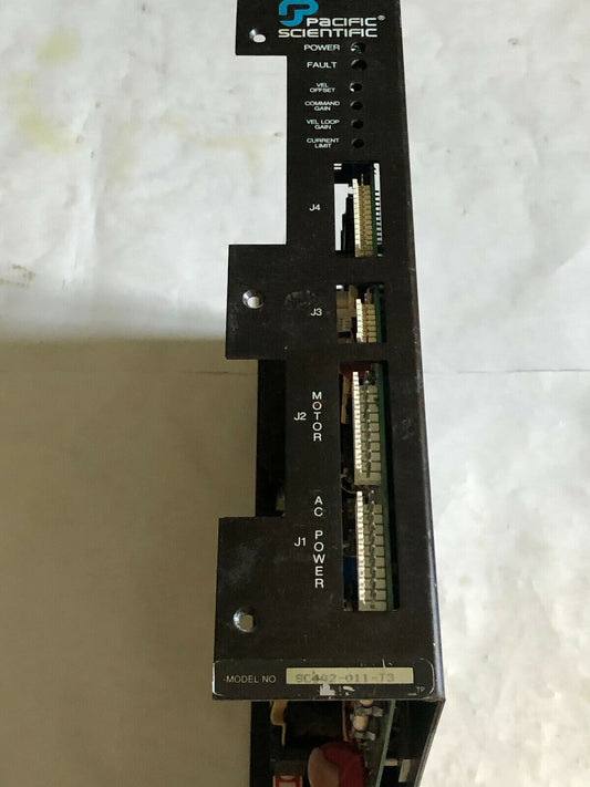 Pacific Scientific Sc402-011-T3,105-040200-02, 115/230V 6/6Fla 1/3Ph Control,Ei