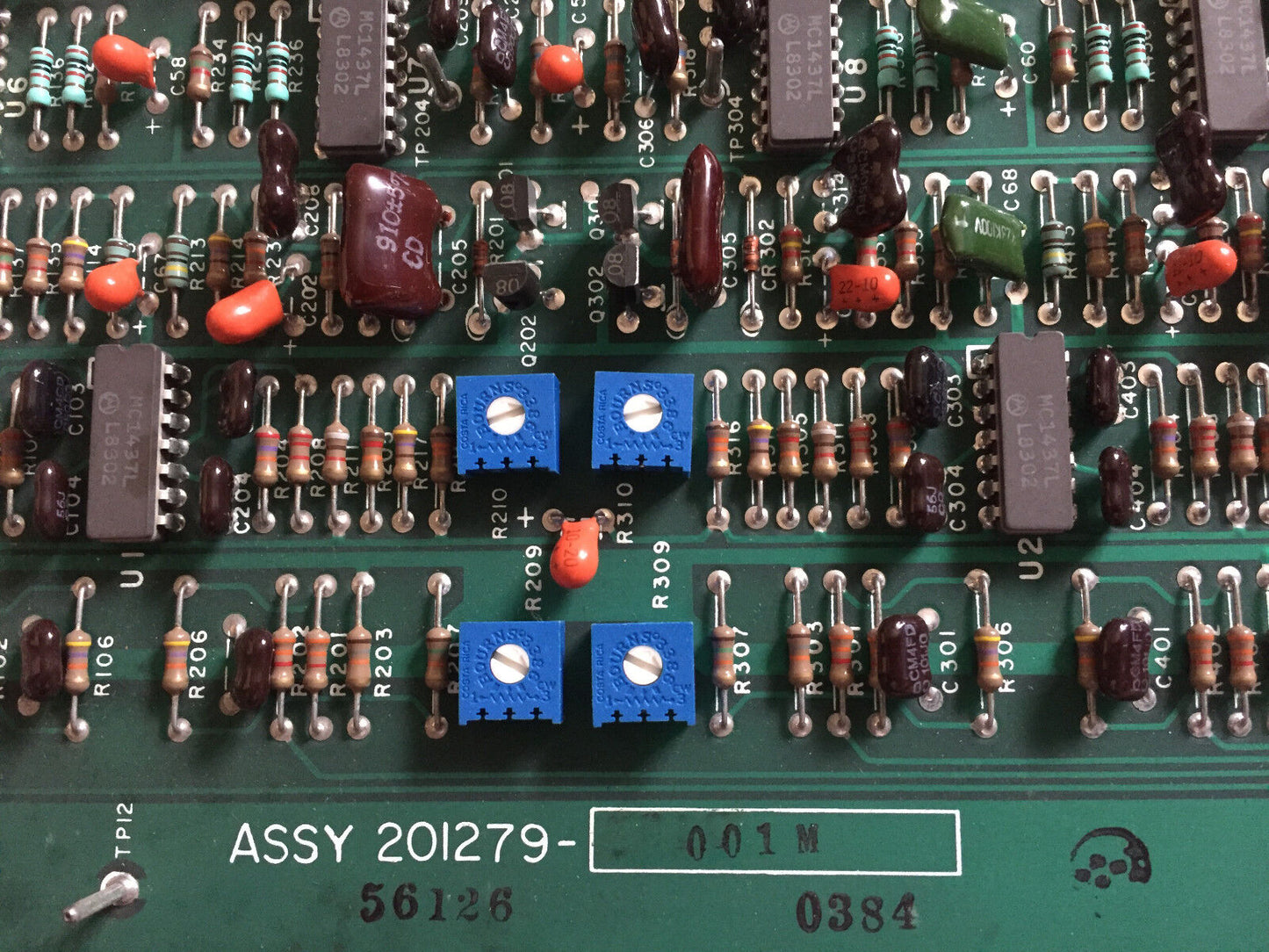 Cipher Data 201279-001, 201279-001K,201279-001M,Assy 201279-001 Board,Cz