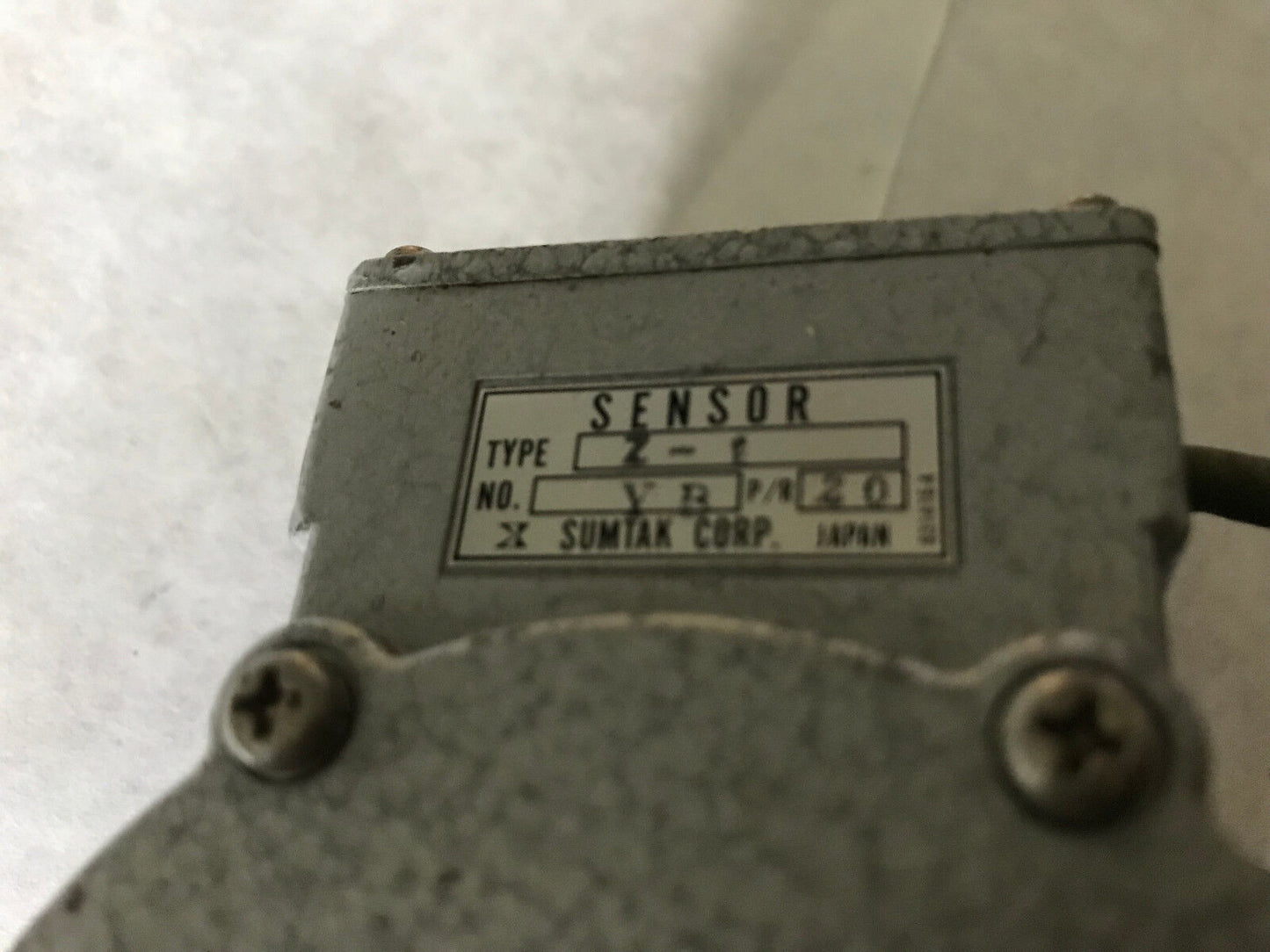 Sumtak Z-1,Sumtak 2-1 Yr Rotary Pulse Generator Sensor Z-1 No Yb